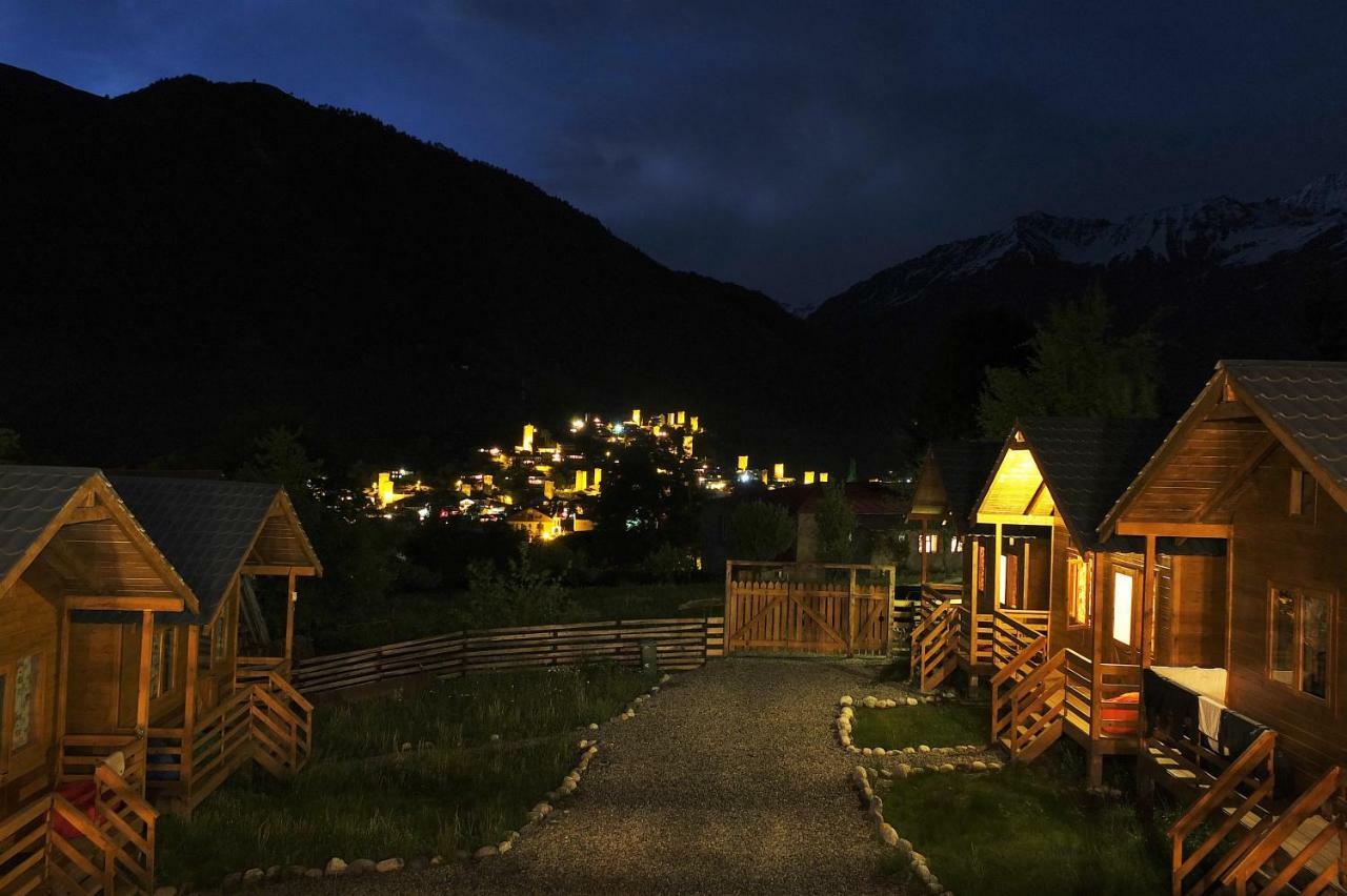 Mountain Cabins Μέστια Εξωτερικό φωτογραφία